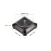 3.5 Solar Rotating Display Stand with Black Base for 1/64 Scale Model Cars11