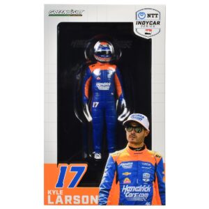 “NTT IndyCar Series” #17 Kyle Larson Driver Figure “Hendrickcars.com –  Arrow McLaren” for 1/18 Scale Models by Greenlight