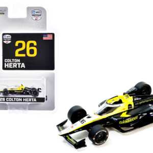 Dallara IndyCar #26 Colton Herta “Gainbridge” Andretti Autosport “NTT IndyCar Series” (2024) 1/64 Diecast Model Car by Greenlight