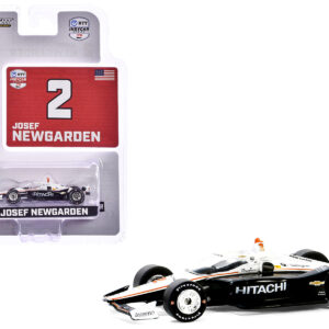 Dallara IndyCar #2 Josef Newgarden “Hitachi” Team Penske “NTT IndyCar Series” (2024) 1/64 Diecast Model Car by Greenlight