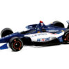 Dallara IndyCar #8 Linus Lundqvist “The American Legion” Chip Ganassi Racing “NTT IndyCar Series” (2024) 1/64 Diecast Model Car by Greenlight