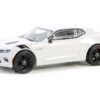 2018 Chevrolet Camaro SS Redline Edition Silver Ice Metallic “GreenLight Muscle” Series 28 1/64 Diecast Model Car by Greenlight