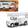 International 4200 Digger Service Truck White “Long Haul Trucker” Series 1/43 Diecast Model by New Ray