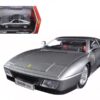 Ferrari 348 TS Grey 1/18 Diecast Model Car by Bburago