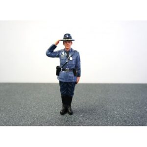 State Trooper Brian Figure For 1:18 Diecast Model Cars by American Diorama