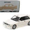 1987 BMW M3 Street White 1/18 Diecast Model Car by Minichamps