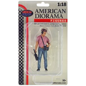 “On-Air” Figure 4 for 1/18 Scale Models by American Diorama