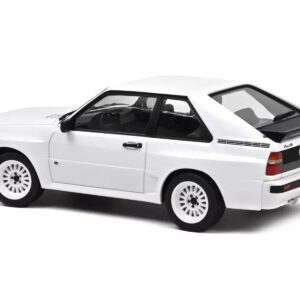 1985 Audi Sport Quattro Alpine White 1/18 Diecast Model Car by Norev