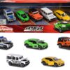 4×4 SUV Giftpack 5 piece Set 1/64 Diecast Model Cars by Majorette