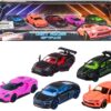 Light Racer Giftpack (2023) 5 Piece Set 1/64 Diecast Model Cars by Majorette