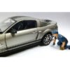 Tow Truck Driver Operator Scott Figure For 1:18 Scale Diecast Car Models by American Diorama