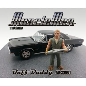 Musclemen Buff Daddy Figure for 1:18 Diecast Car Models by American Diorama