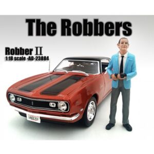 “The Robbers” Robber II Figure For 1:18 Scale Models by American Diorama