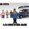 One Eyed Jack “Trailer Park” Figure For 1:24 Diecast Model Cars by American Diorama