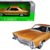 1965 Buick Riviera Gran Sport Gold Metallic 1/24 Diecast Model Car by Welly