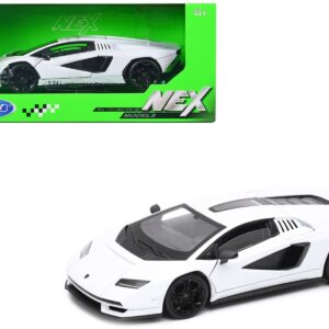 Lamborghini Countach LPI 800-4 White “NEX Models” Series 1/24 Diecast Model Car by Welly