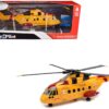 AgustaWestland AW101 (EH101) Helicopter Yellow “Canada Forces Search & Rescue” “Sky Pilot” Series 1/72 Diecast Model by New Ray