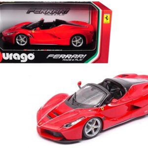 Ferrari LaFerrari F70 Aperta Red 1/24 Diecast Model Car by Bburago