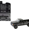 1990 Ford F-150 XL Pickup Truck Black with Gray Sides “Black Bandit” Series 29 1/64 Diecast Model Car by Greenlight