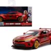 2016 Chevrolet Camaro “Iron Man” Theme “Marvel” Series 1/32 Diecast Model Car by Jada