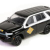 2023 Chevrolet Tahoe Police Pursuit Vehicle “Delaware State Police Centennial Anniversary” Black and White “Hobby Exclusive” Series 1/64 Diecast Model Car by Greenlight