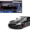 Letty’s Dodge Viper SRT 10 Black “Fast & Furious” Movie 1/24 Diecast Model Car by Jada