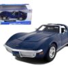 1970 Chevrolet Corvette Blue 1/24 Diecast Model Car by Maisto