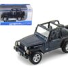 Jeep Wrangler Rubicon Dark Blue 1/27 Diecast Model Car by Maisto