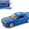 2008 Dodge Challenger SRT8 Blue Metallic 1/24 Diecast Model Car by Maisto