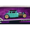 1929 Ford Model A Green with Matt Black Top “Outlaws” Series 1/24 Diecast Model Car by Maisto