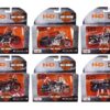 Harley-Davidson Motorcycles 6 piece Set Series 41 1/18 Diecast Models by Maisto