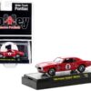 1968 Pontiac Firebird 400 H.O. #1 Carousel Red with White Stripes “Holley” Limited Edition to 5500 pieces Worldwide 1/64 Diecast Model Car by M2 Machines