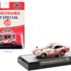 1970 Nissan Fairlady Z432 RHD (Right Hand Drive) #3 White with Red Stripes “Yokohama G.T. Special” Limited Edition to 7040 pieces Worldwide 1/64 Diecast Model Car by M2 Machine