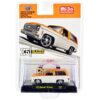 1973 Chevrolet K5 Blazer Orange Metallic and White Metallic Limited Edition to 6600 pieces Worldwide 1/64 Diecast Model Car by M2 Machines