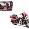 2013 Harley Davidson FLHTK Electra Glide Ultra Limited Red Bike 1/12 Diecast Motorcycle Model by Maisto