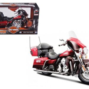 2013 Harley Davidson FLHTK Electra Glide Ultra Limited Red Bike 1/12 Diecast Motorcycle Model by Maisto