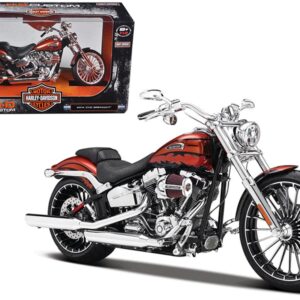 2014 Harley Davidson CVO Breakout Orange 1/12 Diecast Motorcycle Model by Maisto