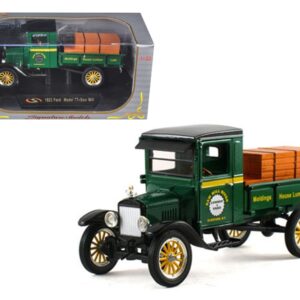 1923 Ford Model TT Lamber Truck Green 1/32 Diecast Model Car by Signature Models