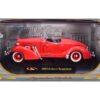 1935 Auburn Speedster Coral Red 1/32 Diecast Model Car by Signature Models