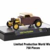 “Auto Meets” Set of 6 Cars IN DISPLAY CASES Release 68 Limited Edition 1/64 Diecast Model Cars by M2 Machines