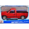 1993 Chevrolet 454 SS Pickup Truck Red 1/24 Diecast Model Car by Maisto