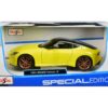 2023 Nissan Z Yellow Metallic with Black Top “Special Edition” Series 1/24 Diecast Model Car by Maisto