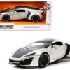 Lykan Hypersport Gray and Black “Hyper-Spec” Series 1/24 Diecast Model Car by Jada