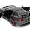 2005 Chevrolet Corvette C6-R Dark Gray Metallic “Corvette Racing” “Bigtime Muscle” Series 1/24 Diecast Model Car by Jada