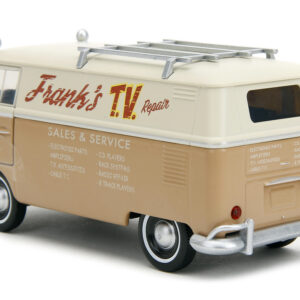 Volkswagen Bus “WheelJack” Tan and Beige “Frank’s TV Repair” “Transformers: Rise of the Beasts” (2023) Movie “Hollywood Rides” Series 1/32 Diecast Model Car by Jada