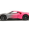 2017 Ford GT Gray Metallic and Pink Gradient “Pink Slips” Series 1/32 Diecast Model Car by Jada