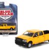 2021 Ram 3500 Tradesman Pickup Truck School Bus Yellow “Blue Collar Collection” Series 11 1/64 Diecast Model Car by Greenlight