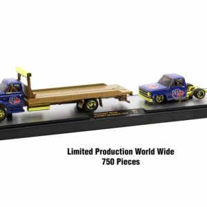 Auto Haulers Set of 3 Trucks Release 61 Limited Edition to 8400 pieces Worldwide 1/64 Diecast Model Cars by M2 Machines