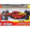 Ferrari F1-75 #55 Carlos Sainz “Giallo Modena” Formula One F1 Italian GP (2022) “Formula Racing” Series 1/43 Diecast Model Car by Bburago