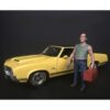 Sam with Tool Box Figurine for 1/18 Scale Models by American Diorama